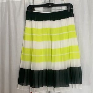 Ann Taylor pleated midi skirt